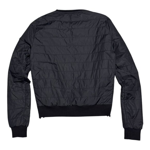 CRIMINAL DAMAGE London Black Lightweight Streetwear Bomber Jacket Womens XS - Picture 4 of 8